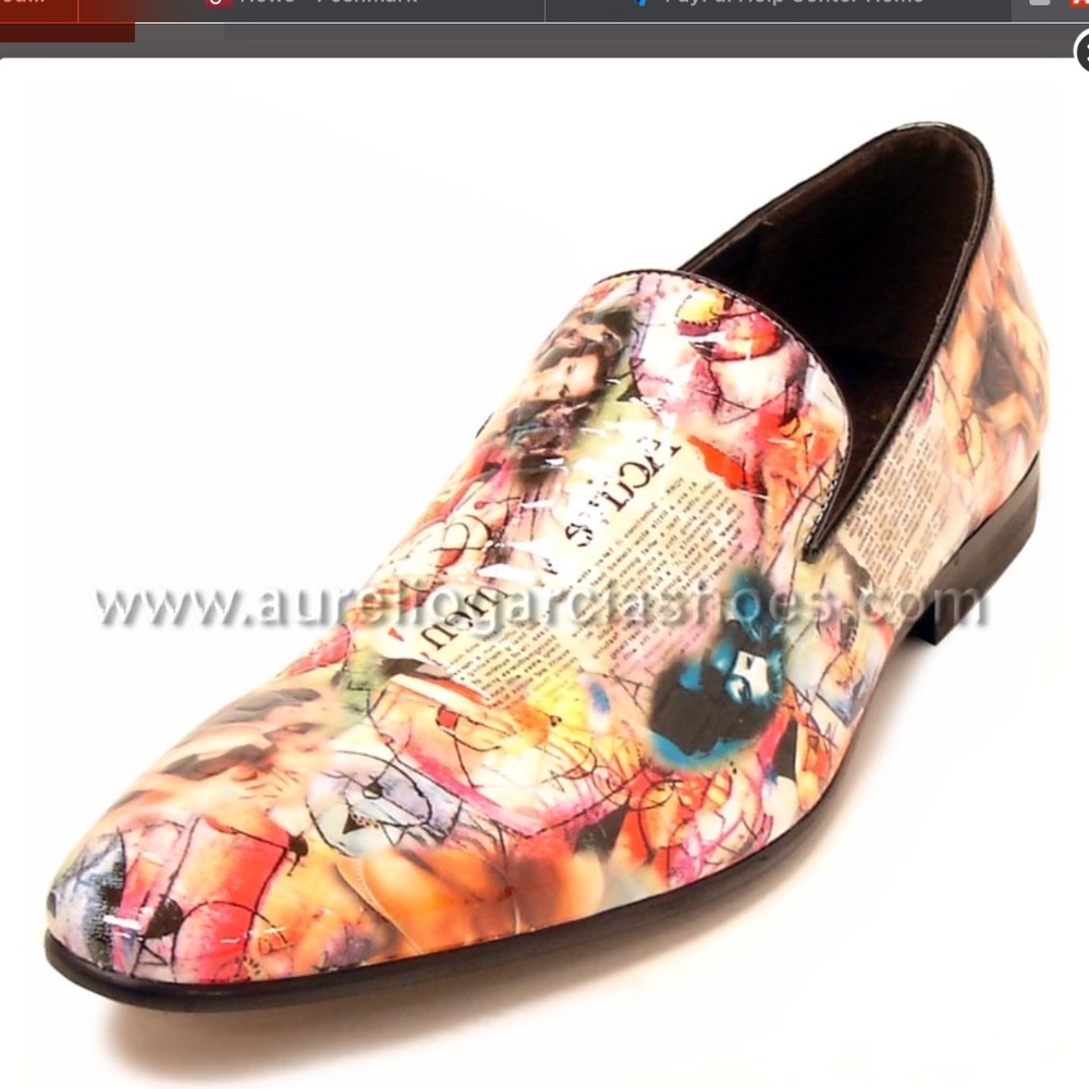 Aurelio Garcia Fiesso Lady Magazine sz 10 loafer